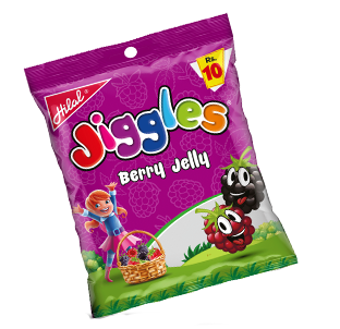 Hilal Foods Jiggles Berry Jelly